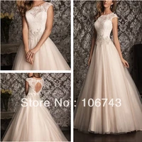 free shipping lace fully new formal ball gown customize whiteivory bridal custom size wedding dresses