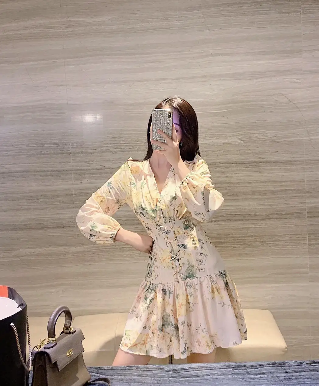 Новое модное элегантное платье с длинными рукавами женское облегающее винтажное