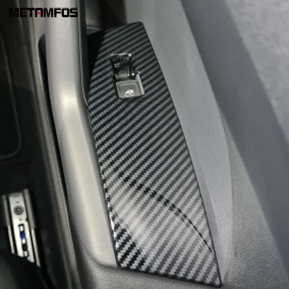 Крышка переключателя стеклоподъемника для Volkswagen T Cross 2018 2019 2020 из углеродного