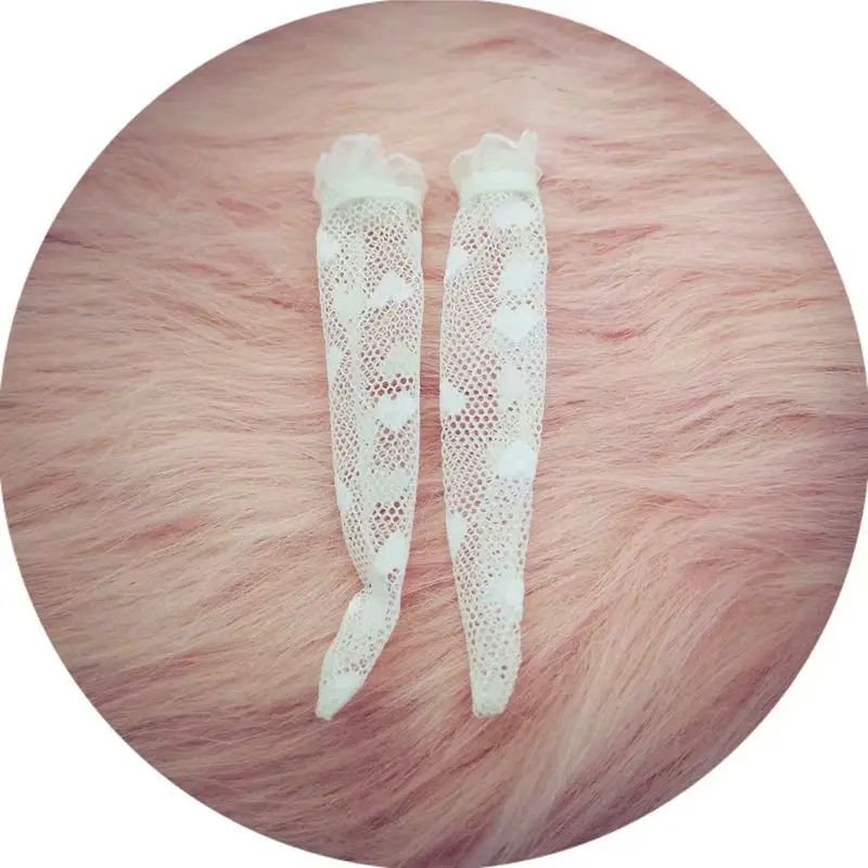 Кукла Blyth одежда черно-белое балетное платье для Барби, ob24, azone, Blyth bubble юбка кукла 1/6 Аксессуары Одежда - Цвет: Knee Highs Socks