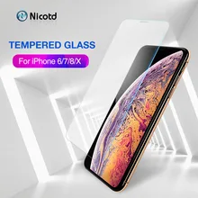 Защита для экрана из закаленного стекла iPhone 7 Plus 6 6s плюс 5s SE