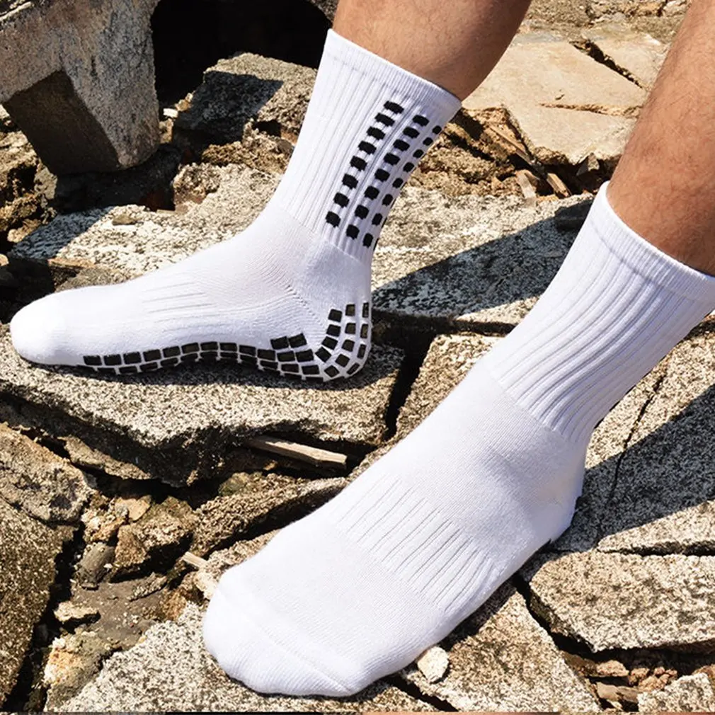 

Block dispensing and wearable football socks