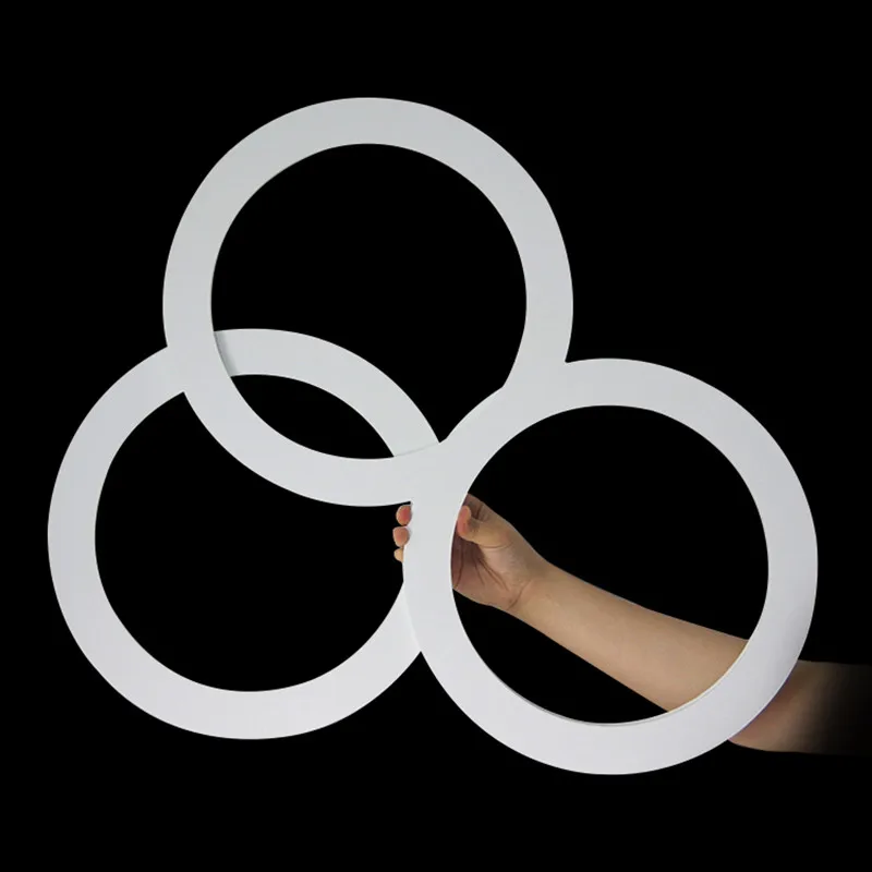 8 колец для жонглирования (4 шт. 8) соединительные кольца толщина 7 мм-Волшебные