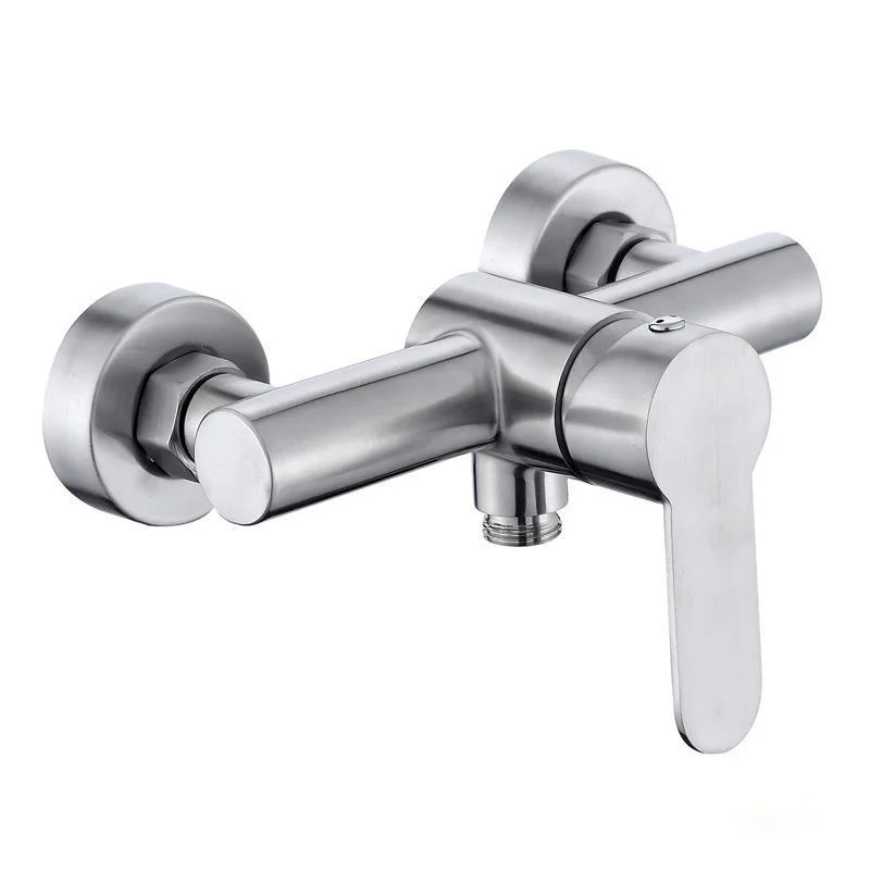 

304 Stainless Steel Bathroom Basin Bathtub Shower Mixer Faucet With Handle Shower Tap Bathtub Faucet Set