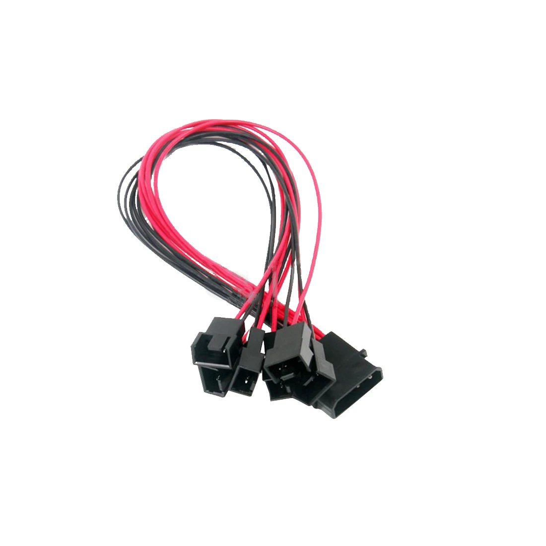 Вентилятор охлаждения для кулера 30 см кабель питания сплиттера 12 В 4-контактный