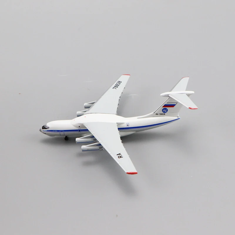 

Russia IL-76 Plane Model Toy 1/500 Scale Plane Model Diecast Alloy Transport Aircraft collectible display Airplanes
