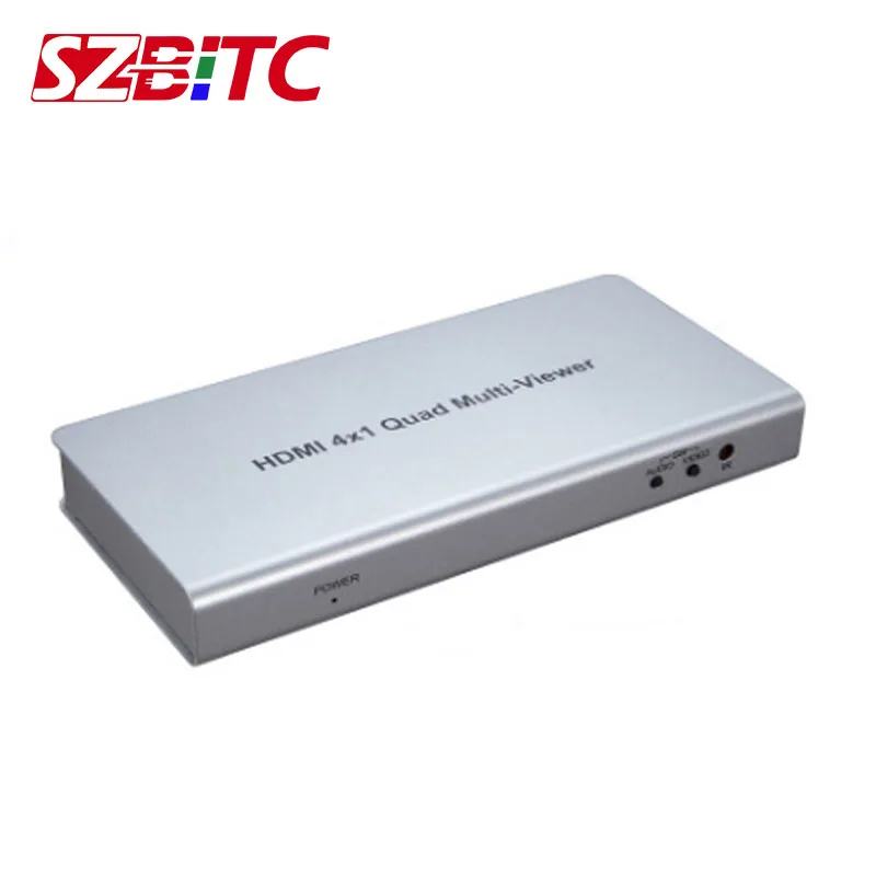 SZBITC HDMI 4x1 Многофункциональный видеопереключатель 4 в 1 выход экран бесшовное