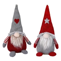 holiday gnome handmade swedish tomte christmas elf decoration star heart ornaments thanks giving day gifts