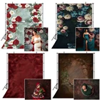 Mocsicka фон для фотосъемки с изображением цветов Новорожденный ребенок беременная женщина портрет фото свадебное украшение фон