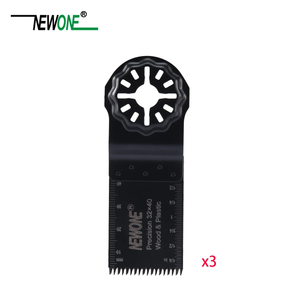 32x40mm 3pcs NEWONE Starlock 32*40/50 мм HCS удлиненные прецизионные японские зубчатые Осциллирующие инструменты пильные диски Механические Многофункциональные инструменты Реноватор пильный диск - Цвет: 32x40mm 3pcs