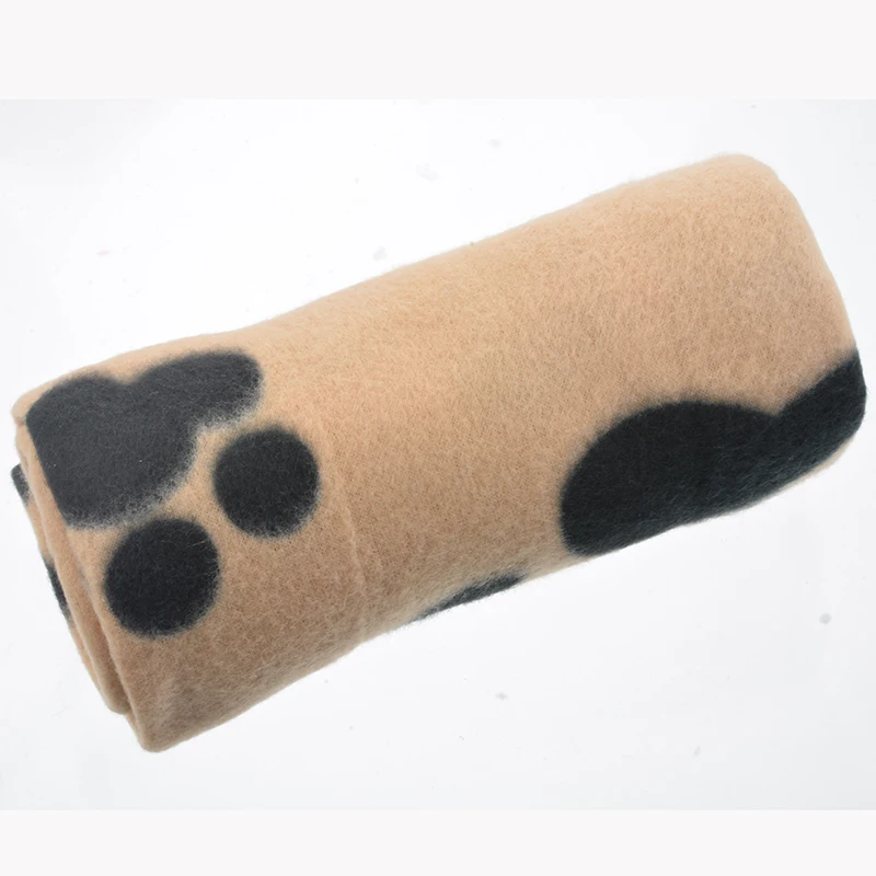 Одеяло для домашних животных кровать собак коврик кошек мягкий коралловый флис