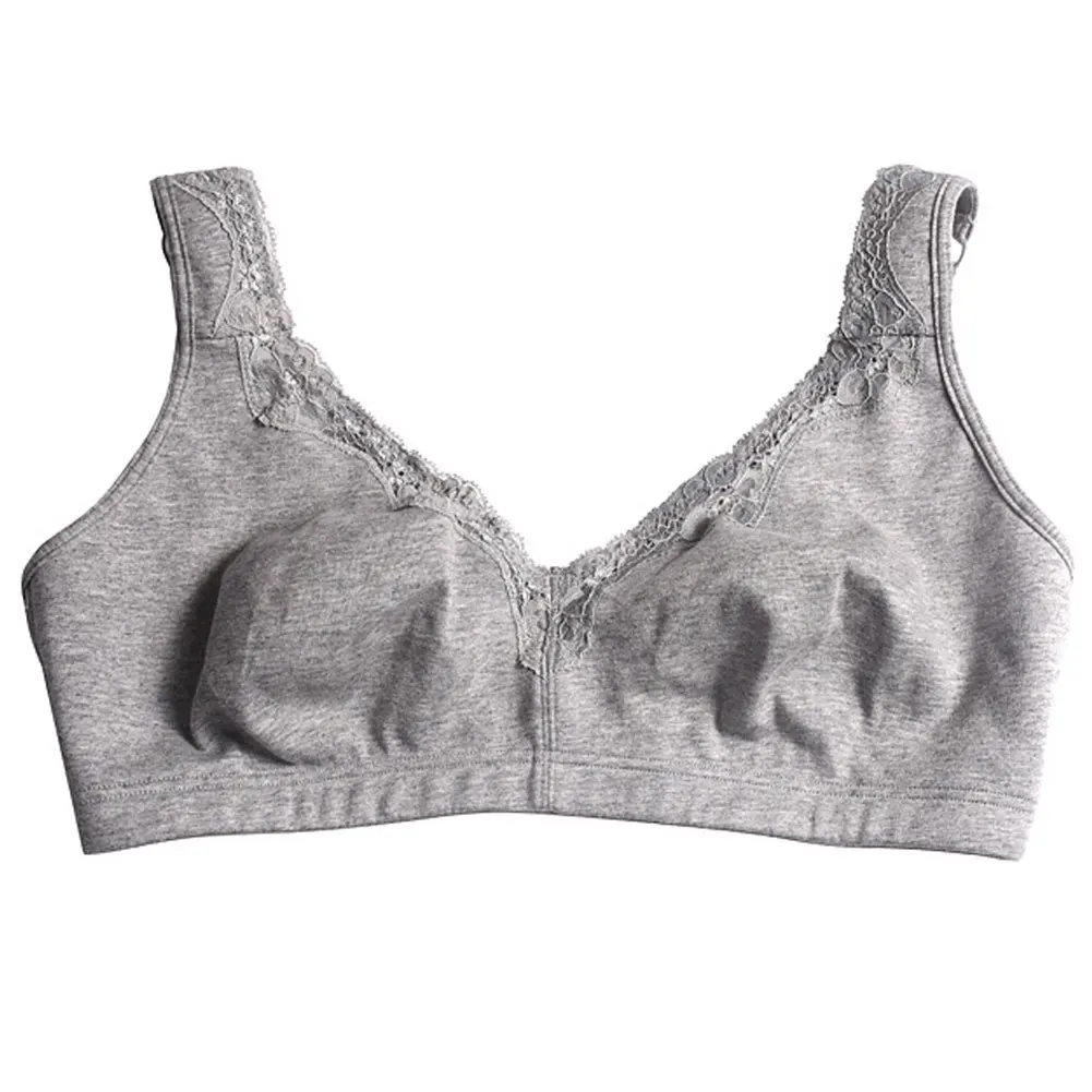 Дропшиппинг женский кружевной ультратонкий хлопковый бюстгальтер без косточек