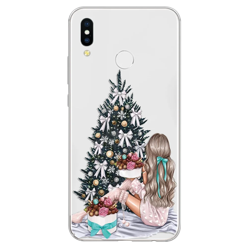 0csdzuo Рождество для huawei Nova 3 3i 4 5 5i 3e 4e Pro черный коричневый волос девушка королева чехол для huawei Y6 Y9 Y7 Y5 Pro Prime - Цвет: 0csdzuo