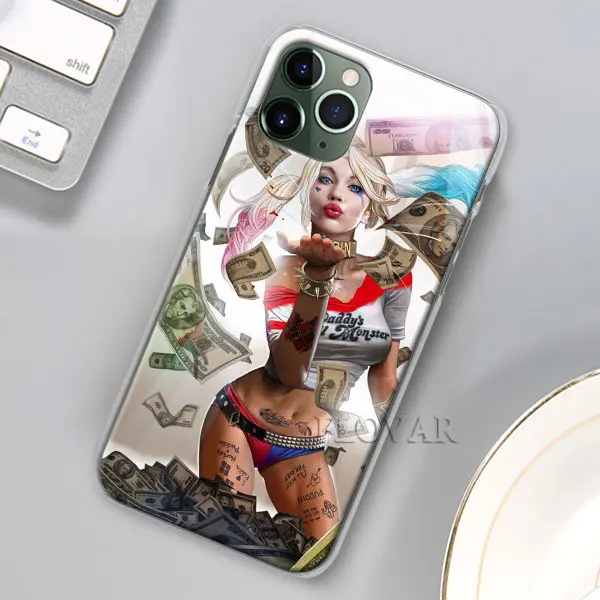 05 Харли Куинн самоубийцы отряд чехол для Apple iPhone 11 Pro 11 Pro MAX X XR XS MAX 7 8 6 6s Plus 5s SE Hosing Cover Coque - Цвет: 05