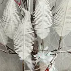 6 шт., декоративные перья для рождественской елки