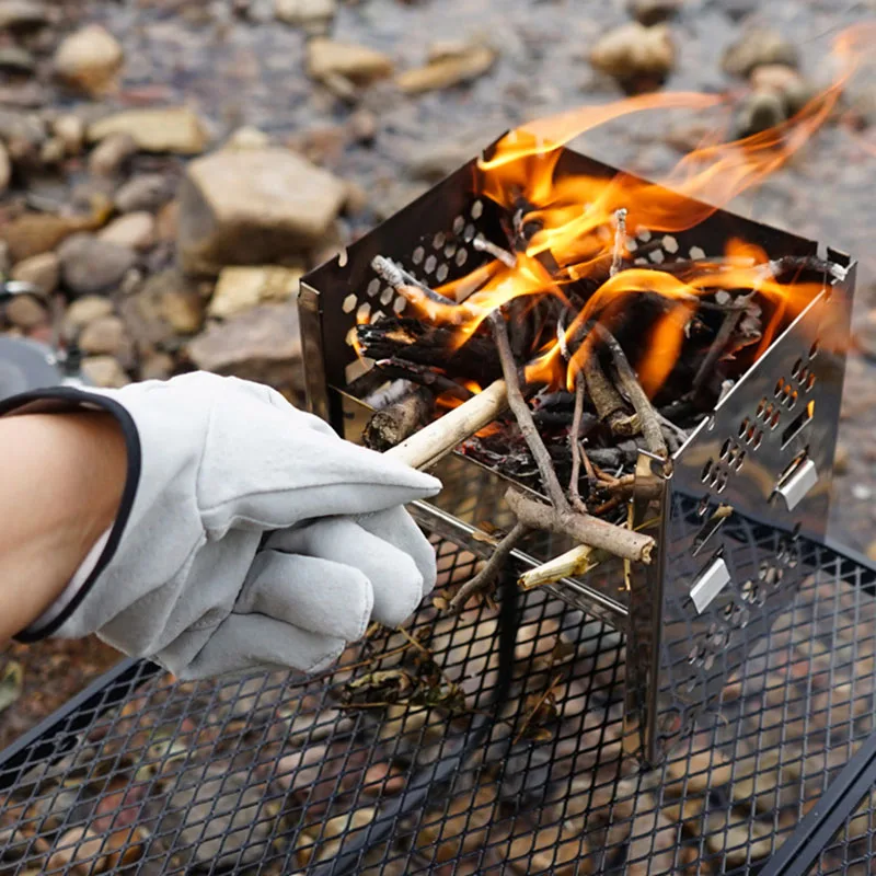 

Рабочие перчатки для барбекю, устойчивые к высоким температурам, перчатки с защитой от ожогов, удобные рабочие рукавицы для мужчин и женщин,...