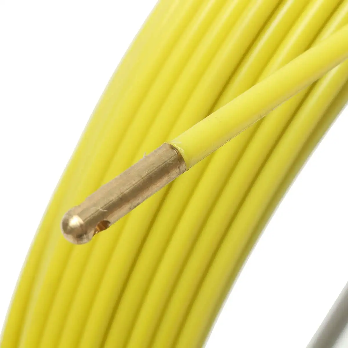 

6mm 100m Fish Tape Fiberglass Wire Cable Running Rod Duct Rodder Fishtape Puller For Floor Conduit Telecom Wall