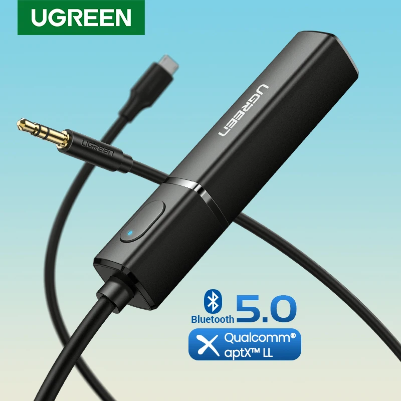 Ugreen Bluetooth передатчик 5,0 ТВ наушники ПК PS4 aptX LL 3,5 мм Aux SPDIF 3,5 разъем оптический аудио музыка Bluetooth 5,0 адаптер