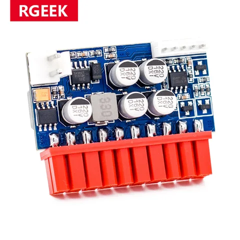 Блок питания RGeek DC-ATX, 20 контактов, 12 В, 120 Вт