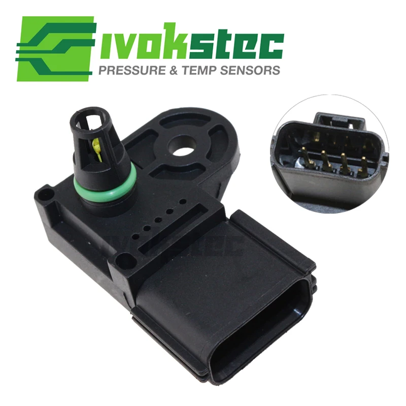 

Brand New 1 Bar Manifold Pressure MAP Sensor For Ford Maverick Transit MK7 Ranger Escape Fusion 2.3L 2.5L 4S4G9F479AC