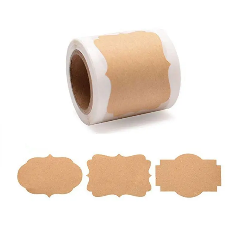 300 шт. стеклянная банка с завинчивающейся крышкой Стекло бутылка самоклеящиеся