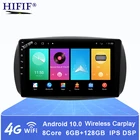 9-дюймовый автомобильный радиоприемник Android 10, автомобильное стерео для Smart Fortwo Forfour 2014, 2015, 2016, 2017, 2019, навигация GPS, DVD, мультимедийный плеер