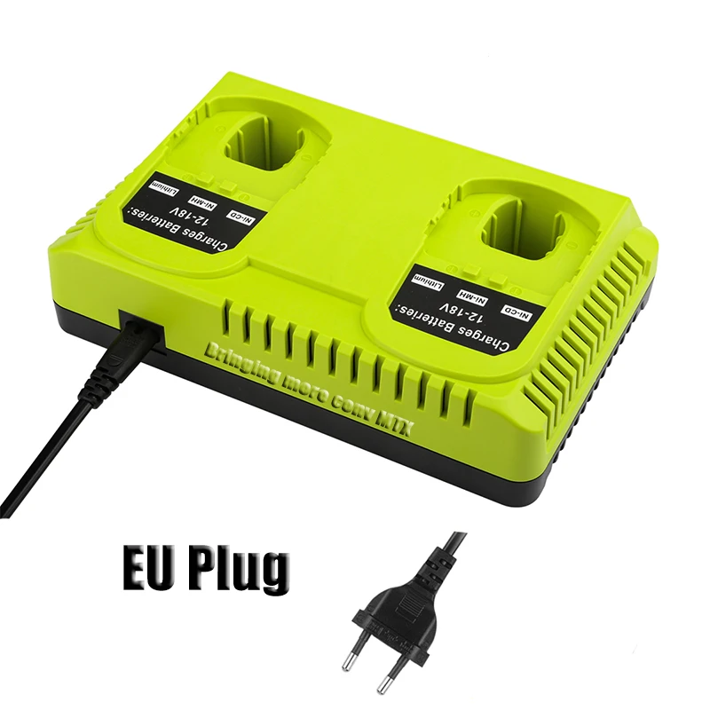 Для Ryobi Li-Ion Ni-CD Ni-MH P108 P107 one + двойное зарядное устройство P117 130 Вт 3A 12 В 14 4 в 18 новинка
