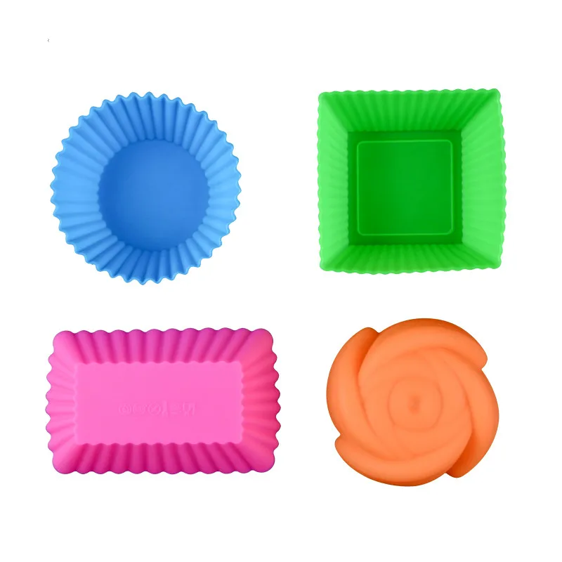 6 шт. силиконовая форма для кексов | Дом и сад