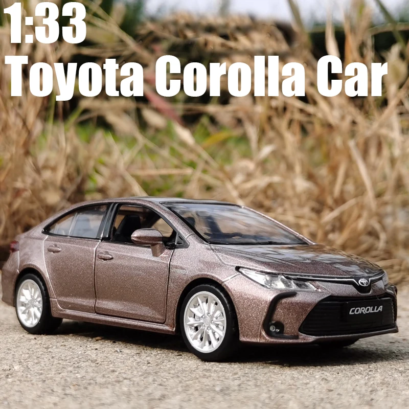 Модель автомобиля Toyota Corolla 1:33 литой автомобиль из сплава игрушка со звуком и