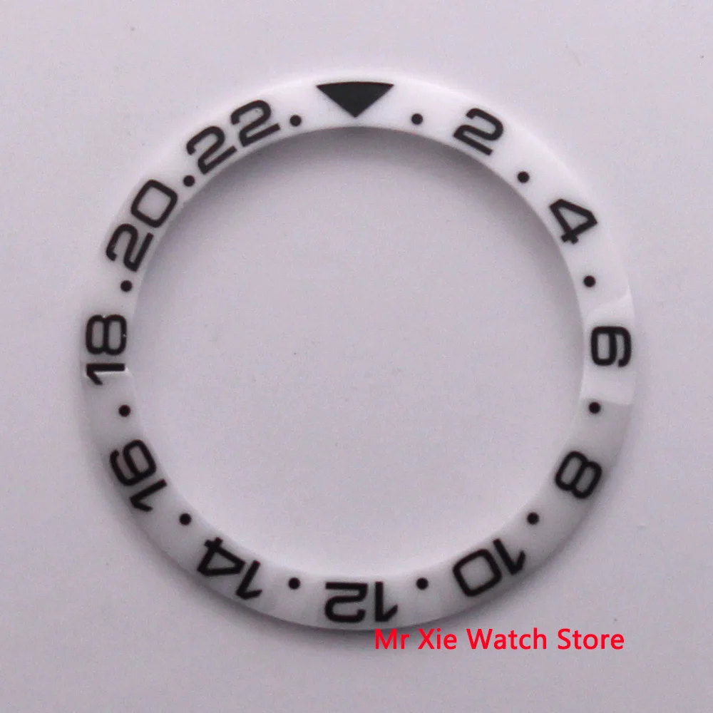 38mm Titanium Ceramic bezel ring two-tone fit 40mm automatic GMT watches | Наручные часы
