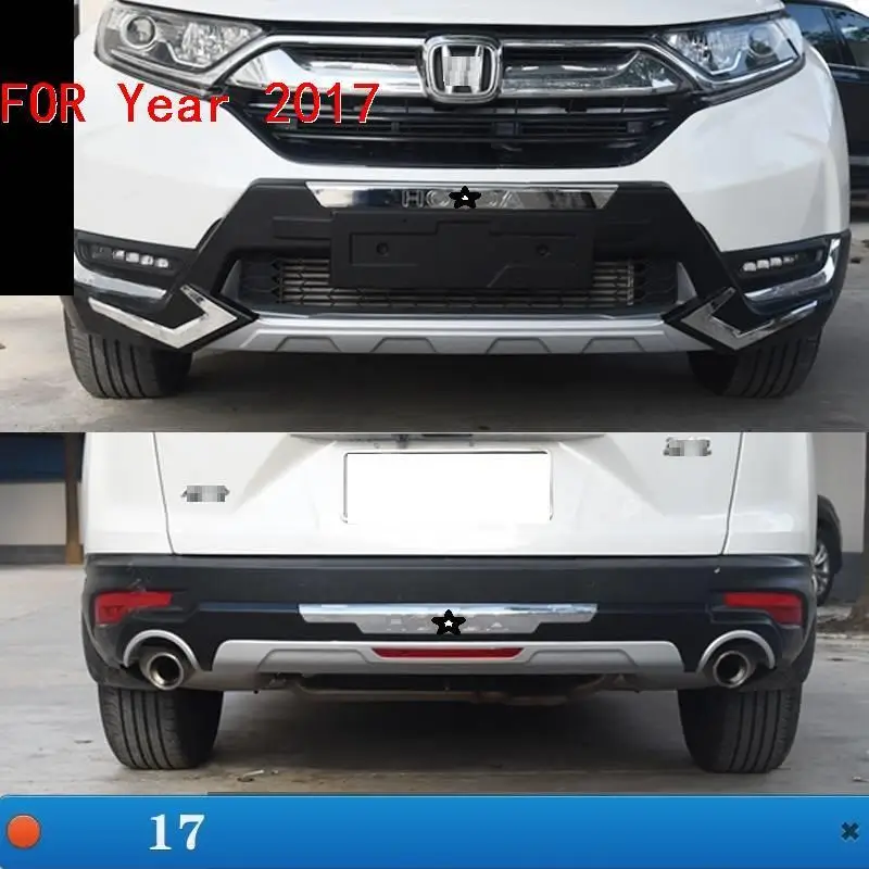 Modified Accessory Automobile Styling Mouldings Tuning Front Lip Car Rear Diffuser Bumpers 12 13 14 15 16 17 FOR Honda CRV