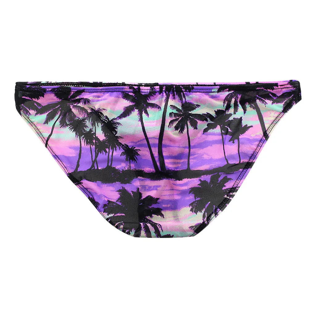 Трусы JAYCOSIN Мужские дышащие пикантное нижнее белье с принтом дерева натуральные