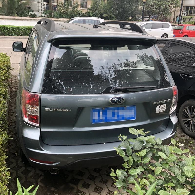 Спойлер для SUBARU Forester 2009 2012 спойлер WD высококачественный из ABS материала заднего