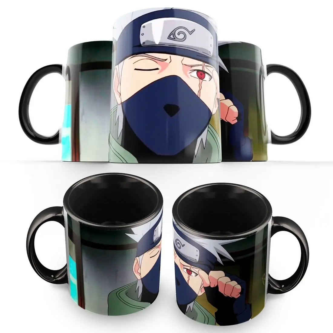 Кружка: Наруто (Саске Сакура Какаси Хината Джерая Курама персонажи аниме ахегао хентай Мадара Акацуки) - 11 классных подарковых кружек.