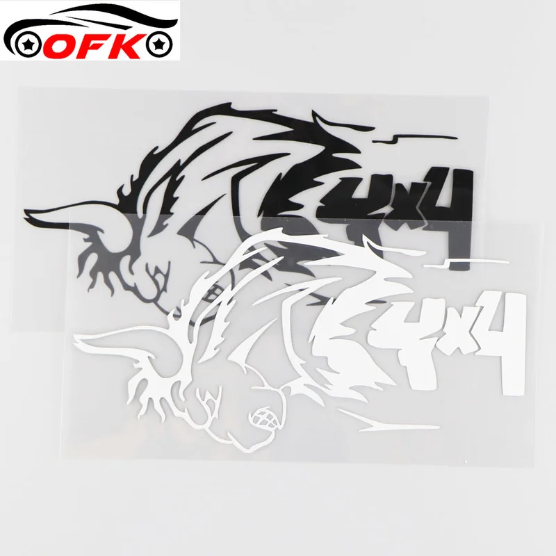

Cool 4X4 Off Road Funny JDM Car Sticker Vinyl Decal Black/Silver 20.3CM*10.2CM