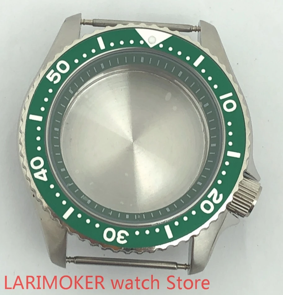 

2021 Bliger's new 45mm stainless steel high-quality green NH35 case with sapphire glass is suitable for the NH35NH36 movement