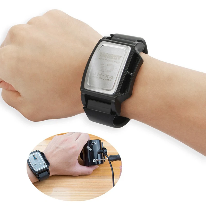 Магнитный браслет KINDLOV регулируемый адсорбционный мощный ремешок для запястья