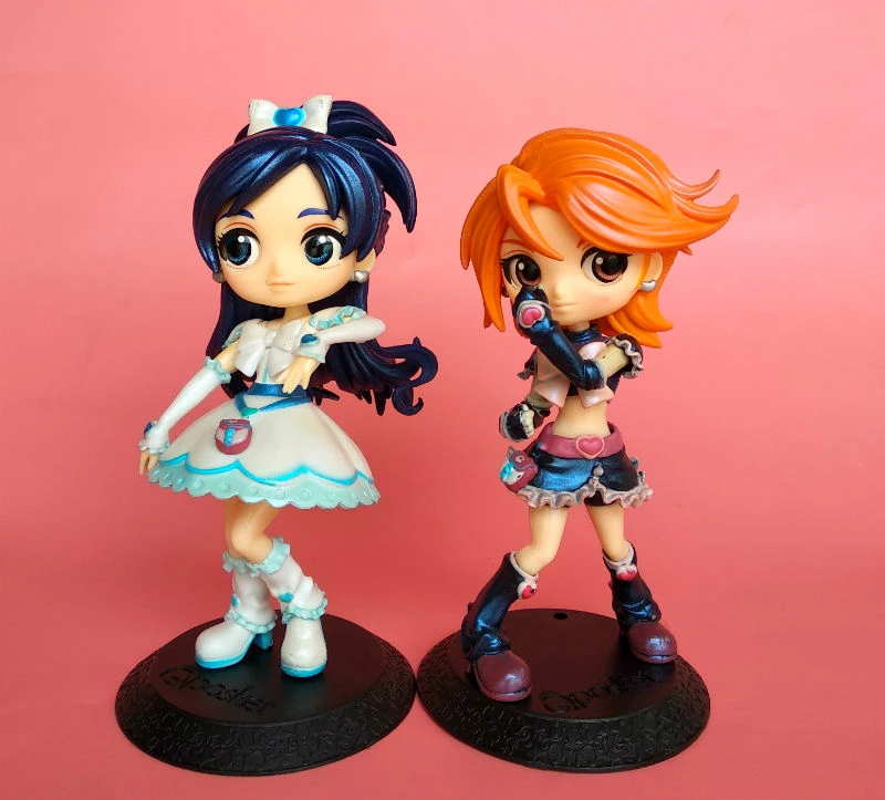 Pretty Cure Q posket CureWhite CureBlack игрушечная фигурка