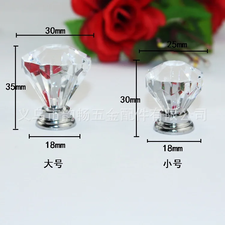 5 шт. прозрачные яркие акриловые ручки для ящиков и дверей|Ручки шкафа| |