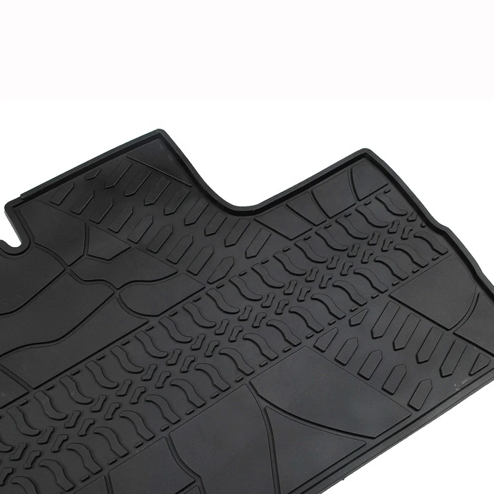 

Черный резиновый напольный коврик, автомобильный коврик для jeep jk 2007-2017, напольный коврик