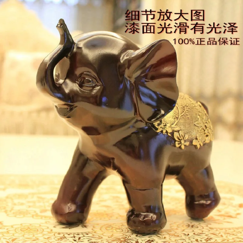 3 шт./компл. Современный домашний декор слон смола предметы интерьера фигурка