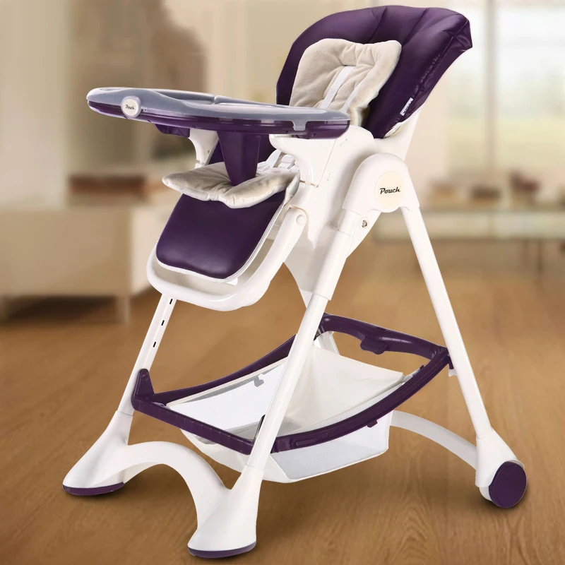 Baby Heightening Dining Chair Children's Multifunctional Baby Dining Chair Foldable Portable Dining Table and Chair Seat