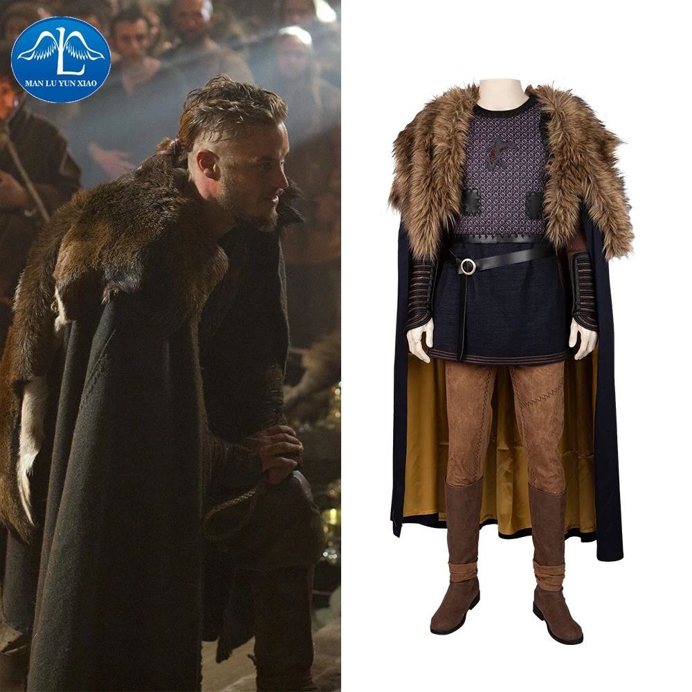 Manluyunxiao Ragnar Lothbrok костюм Хэллоуин костюмы для детей мужчин взрослых викинги