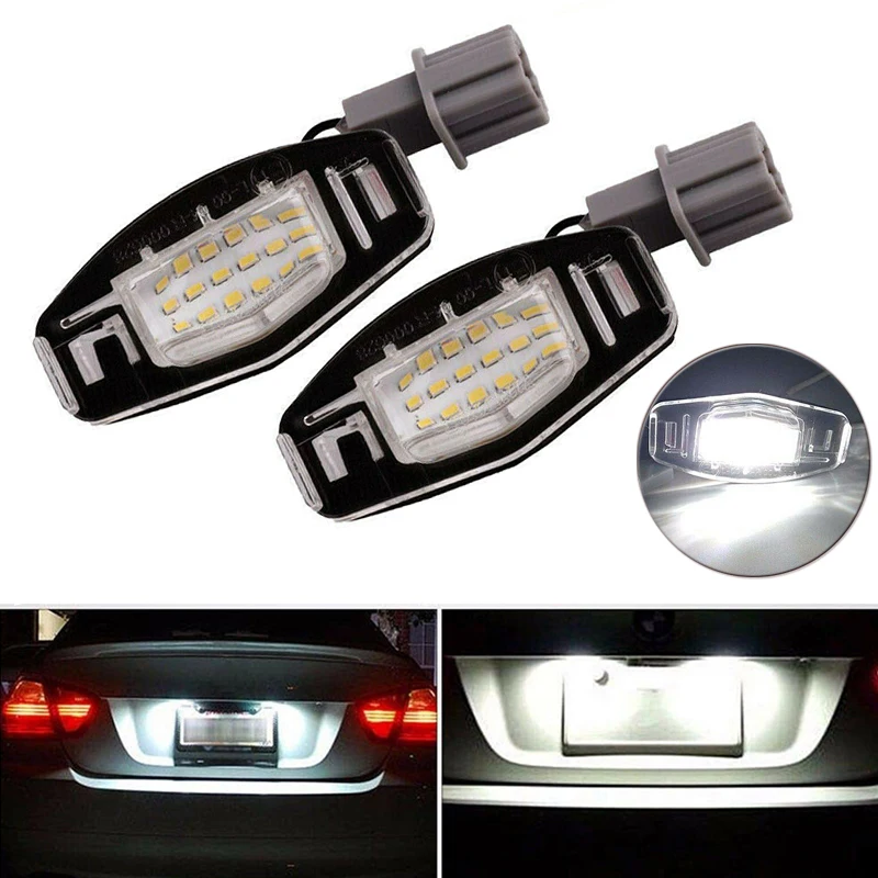 18 светодиодный ных ламп для номерного знака белый постоянный ток 12 В лм набор Acura