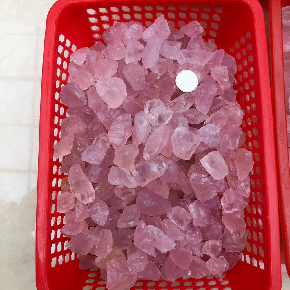 50 г натуральный сырой розовый кристалл кварца необработанный камень с лечебным действием, образцы кристаллов любовь натуральные камни и минералы аквариум камень