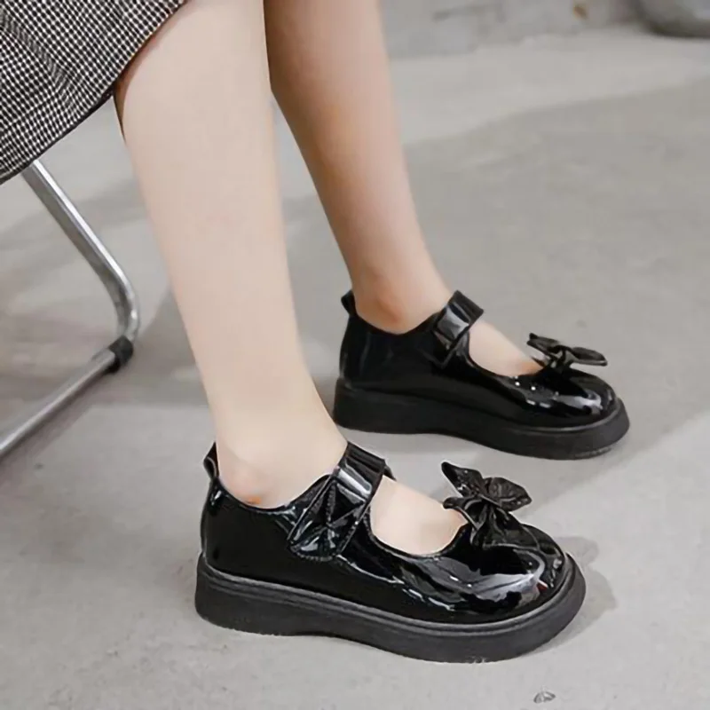 

Children's shoes girls' leather shoes soft soled princess shoes girls single shoes student performance shoes baby girl shoes