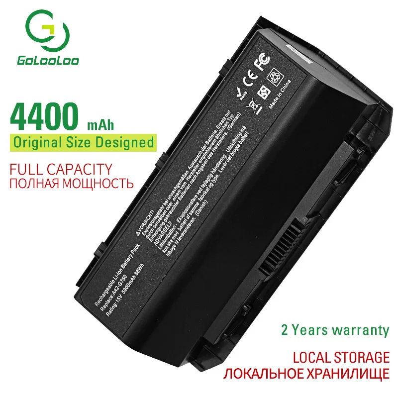 

5900mAh 88Wh A42-G750 New Laptop Battery For ASUS ROG G750 G750J G750JH G750JM G750JS G750JW G750JX G750JZ CFX70 CFX70J Series