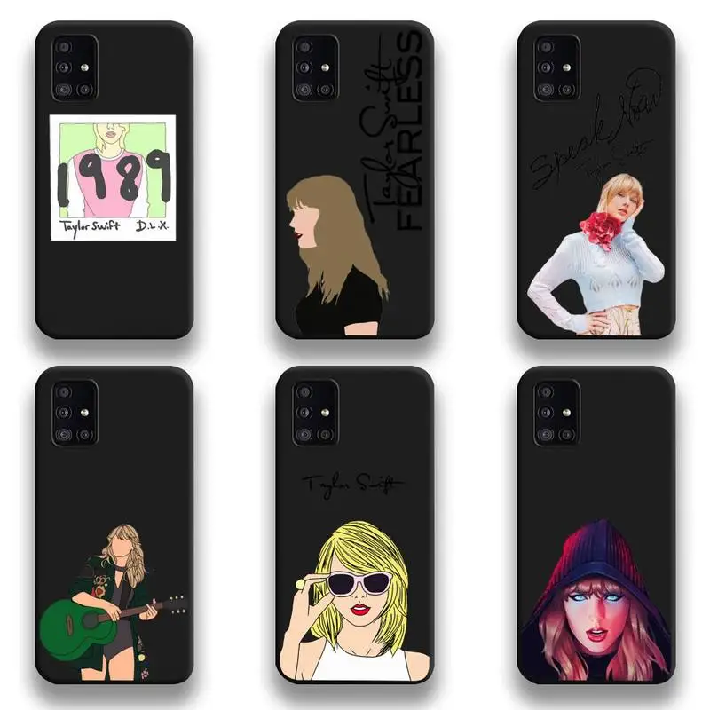 

Evermore Singer Phone Case For Samsung Galaxy A52 A21S A02S A12 A31 A81 A10 A20E A30 A40 A50 A70 A80 A71 A51 5G