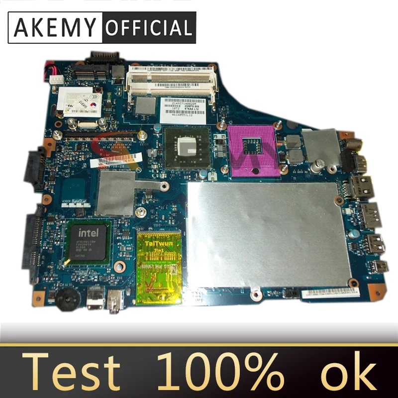 

AKEMY KTKAA LA-4571P K000071720 Laptop Motherboard For toshiba satellite A350 Intel ddr2 with graphics slot Mainboard