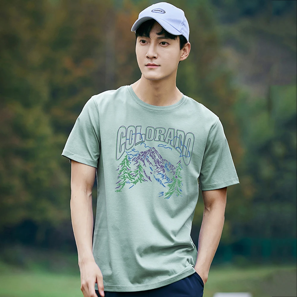 Pioneer Camp 2021 New Style T-shirsts Men 100% Cotton Fashion Printed Streetwear Men's Summer Clothing XTK01101023 | Мужская одежда